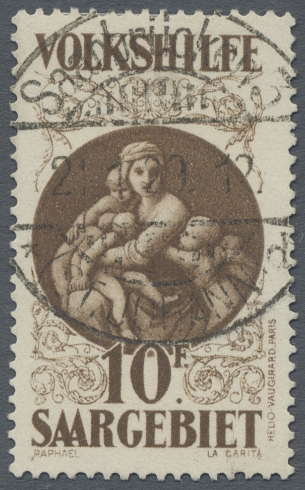 Lot 1441 - Deutsche Abstimmungsgebiete: Saargebiet  -   Auction #211