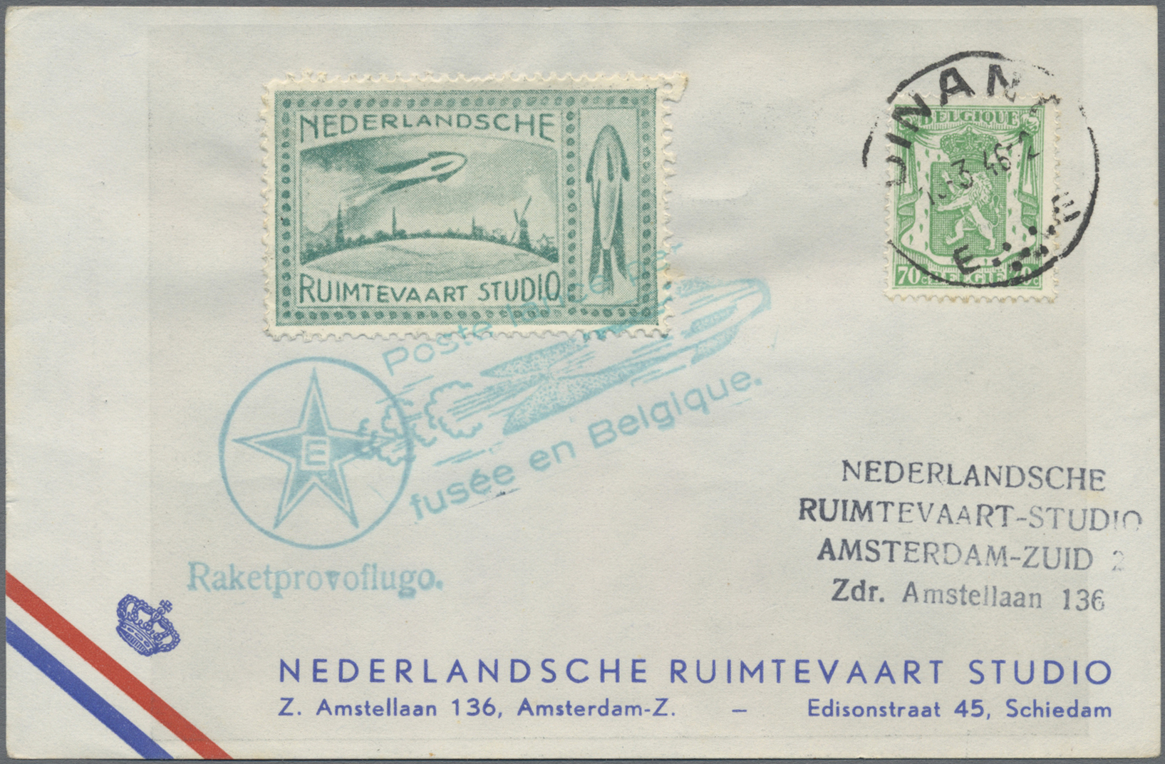 Lot 02246 - raketenpost - Auktionshaus Christoph Gärtner GmbH & Co. KG 58th AUCTION - Day 2 Lot 02246 - raketenpost - Auktionshaus Christoph Gärtner GmbH & Co. KG 58th AUCTION - Day 2