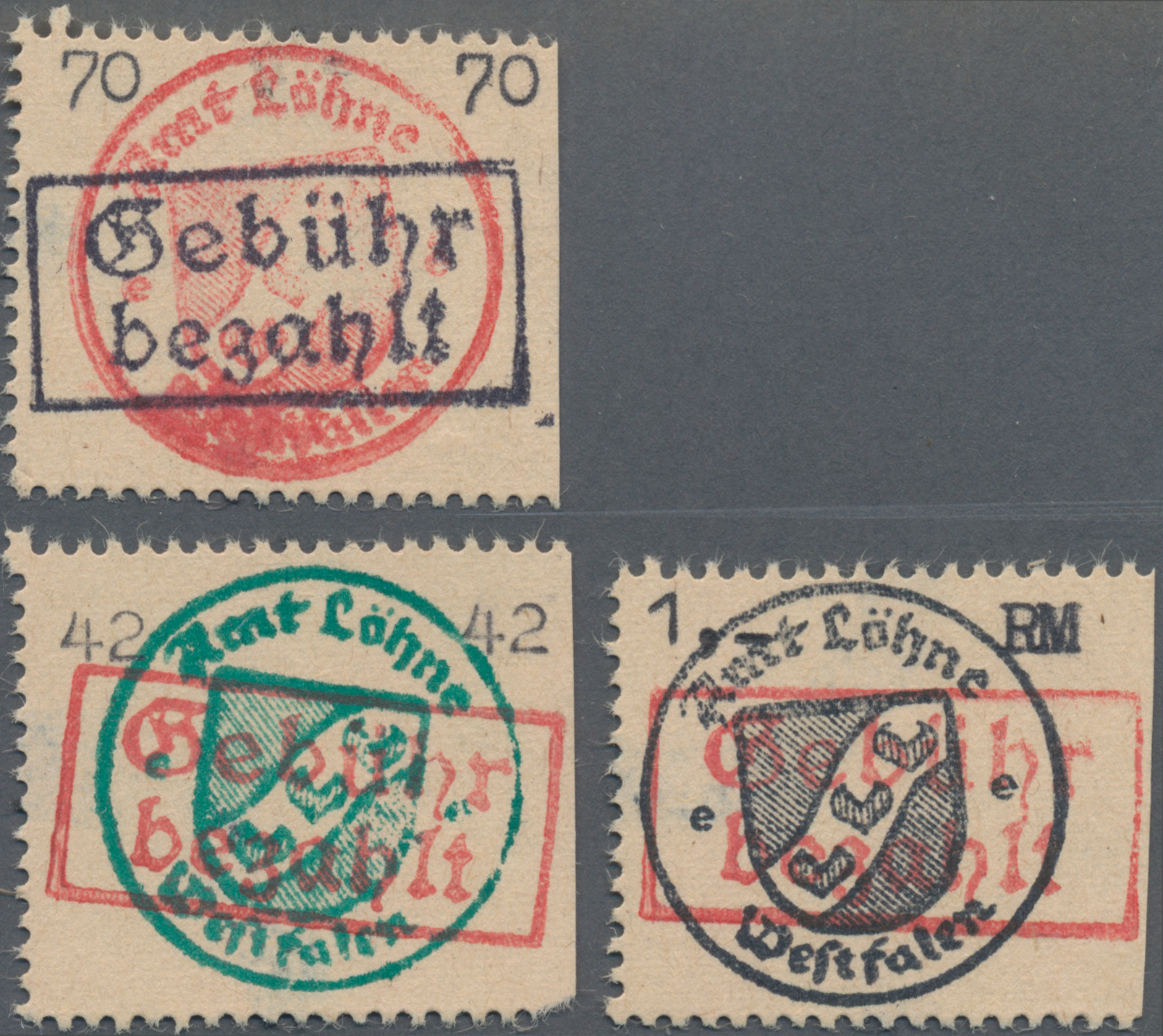 Lot 06123 - deutsche lokalausgaben ab 1945 - Auktionshaus Christoph Gärtner GmbH & Co. KG 58th AUCTION - Day 2 Lot 06123 - deutsche lokalausgaben ab 1945 - Auktionshaus Christoph Gärtner GmbH & Co. KG 58th AUCTION - Day 2