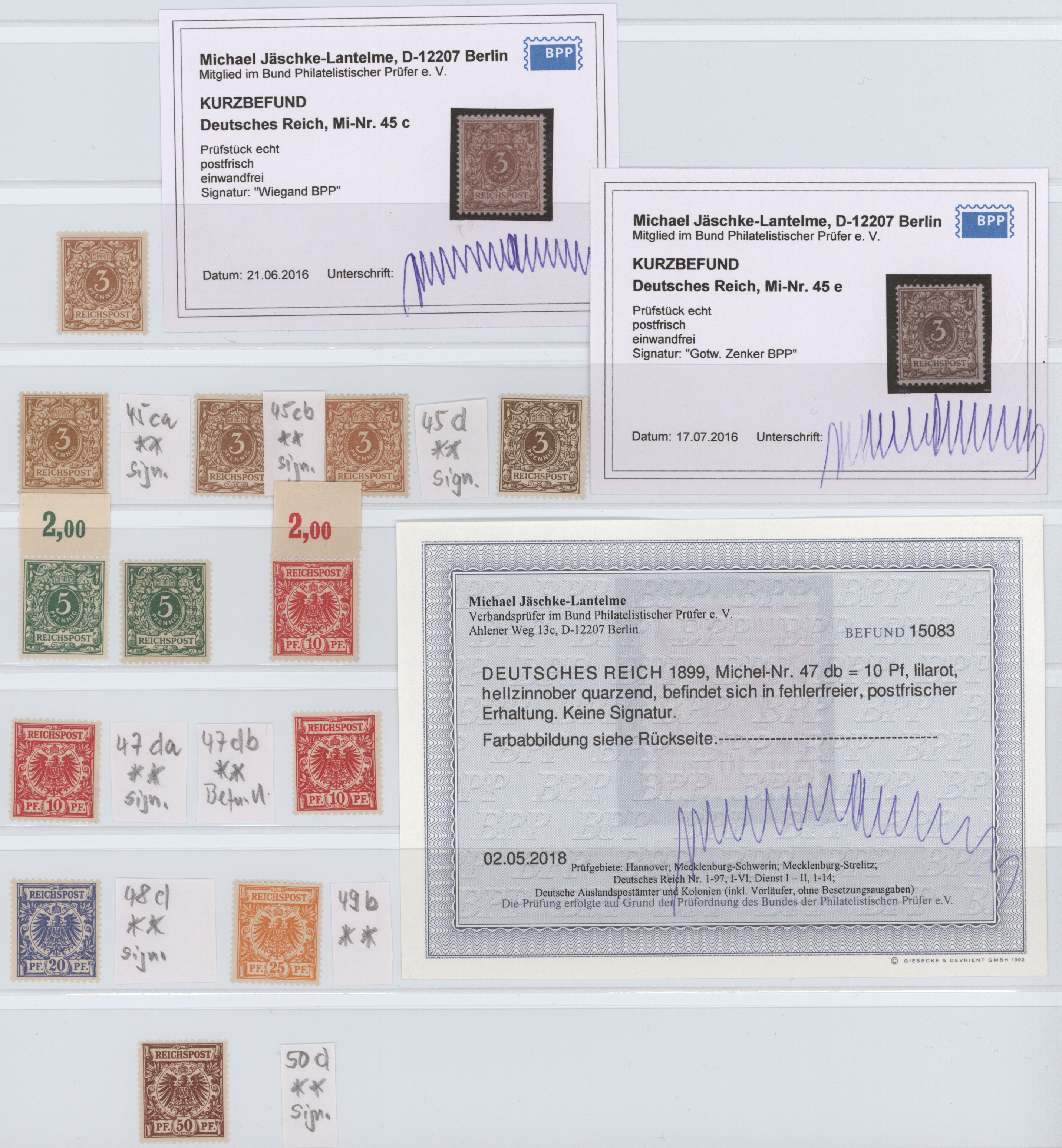 Lot 14018 - Deutsches Reich - Krone / Adler - Auktionshaus Christoph Gärtner GmbH & Co. KG 58th AUCTION - Day 5 Lot 14018 - Deutsches Reich - Krone / Adler - Auktionshaus Christoph Gärtner GmbH & Co. KG 58th AUCTION - Day 5
