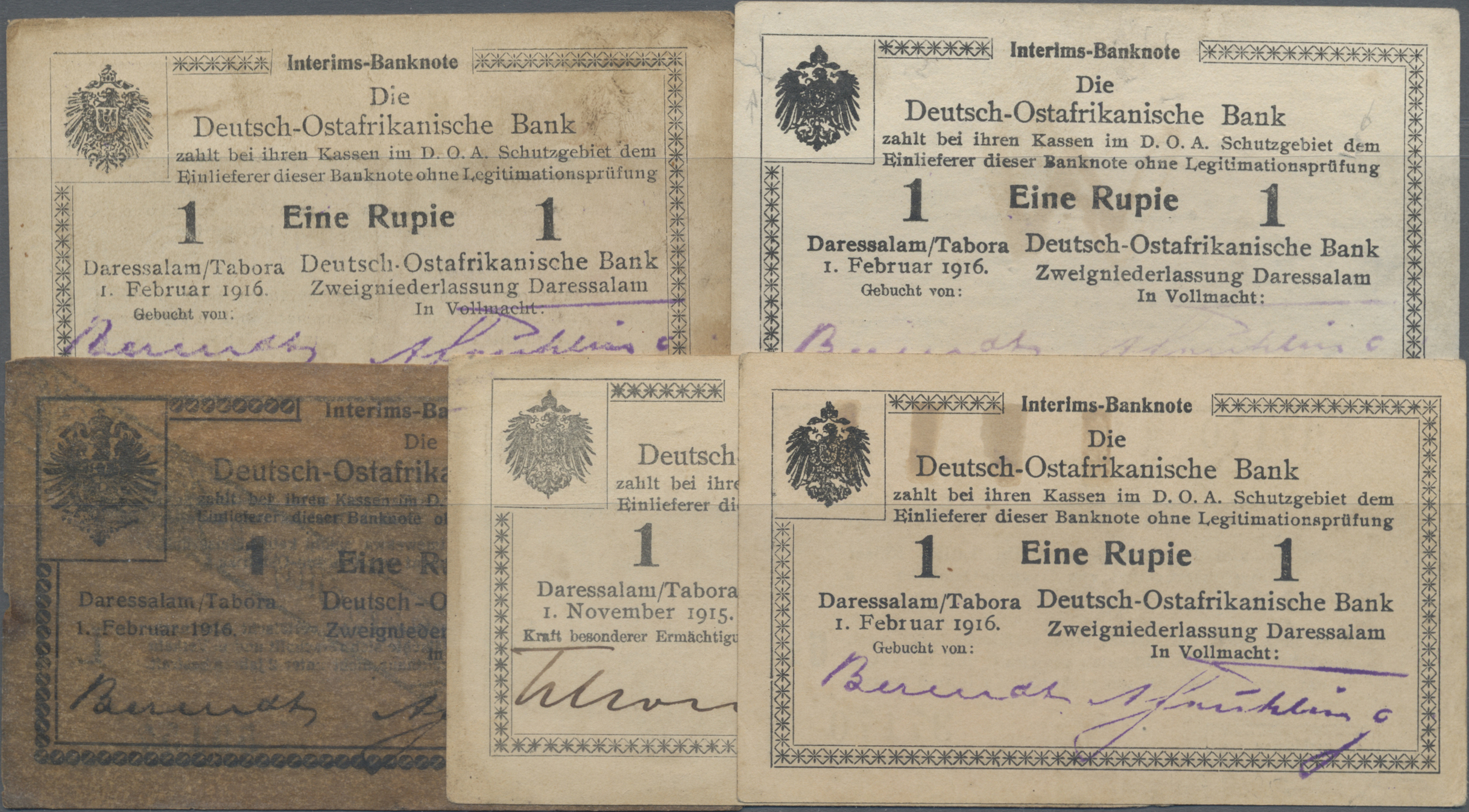Lot 14811 - Deutschland - Kolonien | Banknoten - Auktionshaus Christoph Gärtner GmbH & Co. KG 53rd AUCTION - Day 6 Coins & Banknotes Lot 14811 - Deutschland - Kolonien | Banknoten - Auktionshaus Christoph Gärtner GmbH & Co. KG 53rd AUCTION - Day 6 Coins & Banknotes