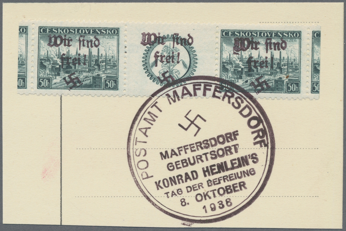 Lot 06015 - Sudetenland - Maffersdorf  -  Auktionshaus Christoph Gärtner GmbH & Co. KG 57th AUCTION - Day 3