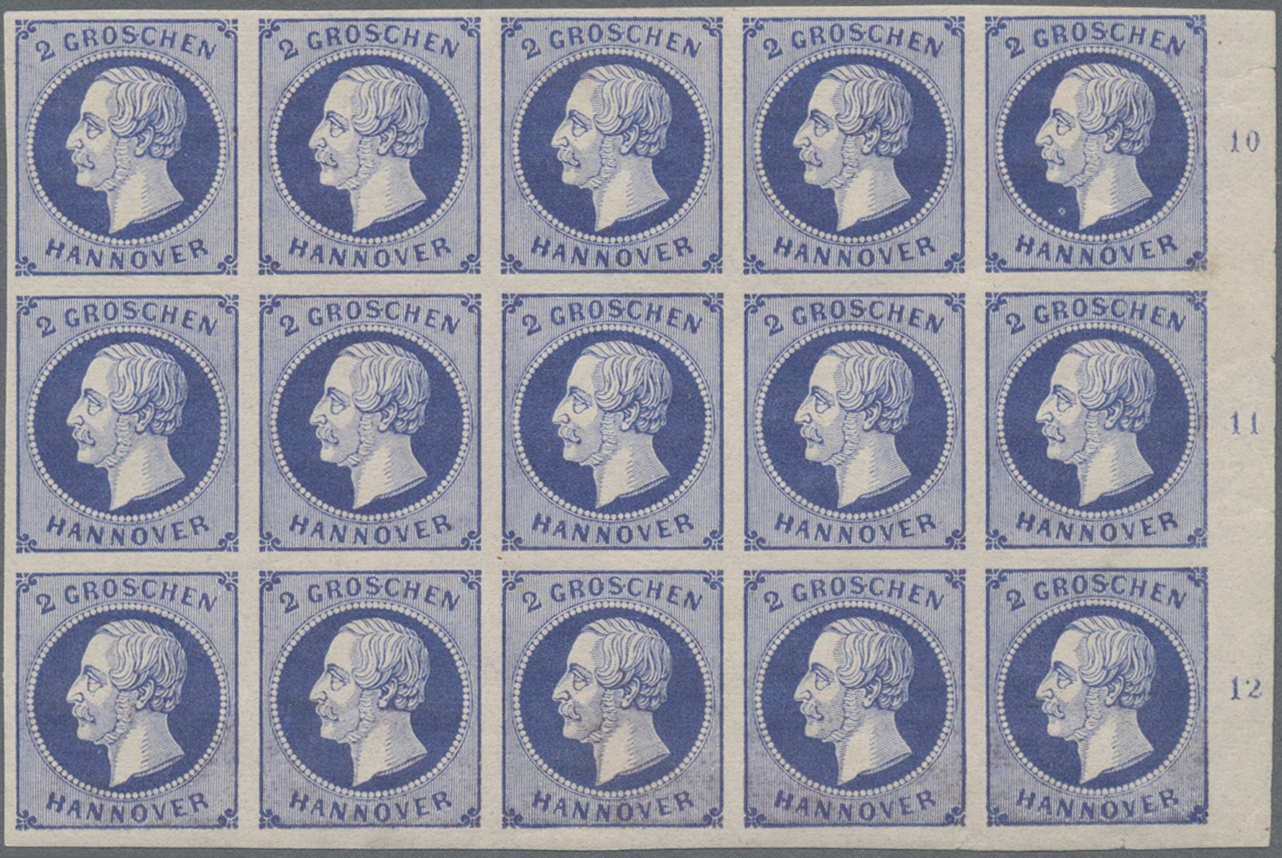 Lot 04670 - Hannover - Marken und Briefe - Auktionshaus Christoph Gärtner GmbH & Co. KG 57th AUCTION - Day 3 Lot 04670 - Hannover - Marken und Briefe - Auktionshaus Christoph Gärtner GmbH & Co. KG 57th AUCTION - Day 3