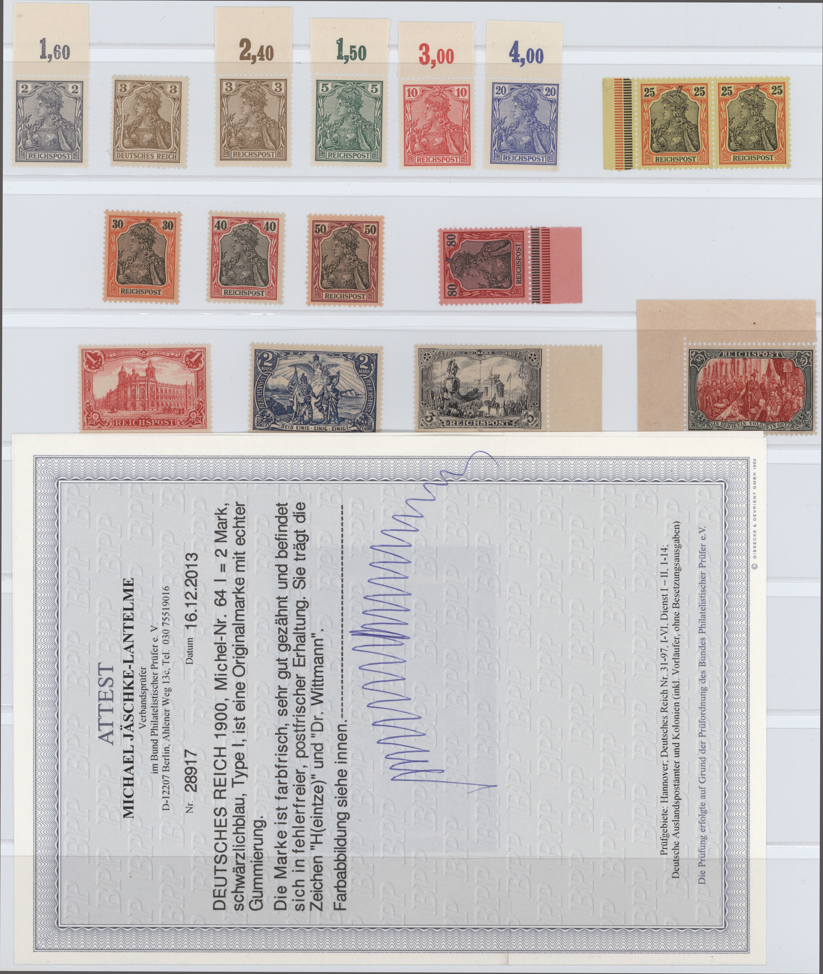 Lot 14035 - Deutsches Reich - Germania - Auktionshaus Christoph Gärtner GmbH & Co. KG 58th AUCTION - Day 5 Lot 14035 - Deutsches Reich - Germania - Auktionshaus Christoph Gärtner GmbH & Co. KG 58th AUCTION - Day 5