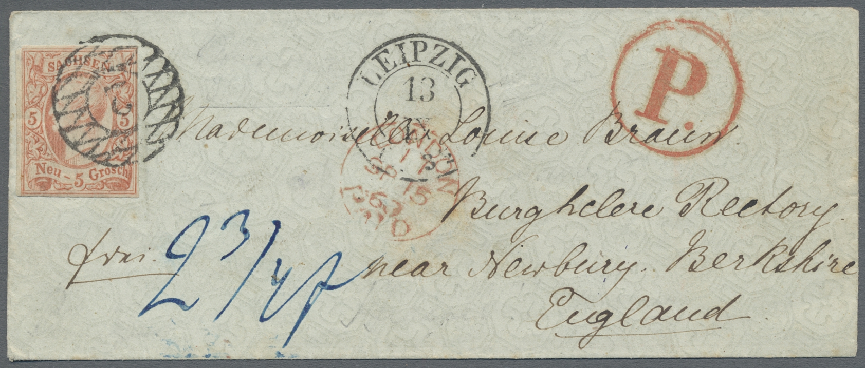 Lot 504 - Sachsen - Marken und Briefe - Auktionshaus Edgar Mohrmann & Co. Internat. Briefmarken-Auktionen GmhH Auction #211 Lot 504 - Sachsen - Marken und Briefe - Auktionshaus Edgar Mohrmann & Co. Internat. Briefmarken-Auktionen GmhH Auction #211