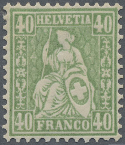 Lot 04135 - schweiz - Auktionshaus Christoph Gärtner GmbH & Co. KG 57th AUCTION - Day 2 Lot 04135 - schweiz - Auktionshaus Christoph Gärtner GmbH & Co. KG 57th AUCTION - Day 2