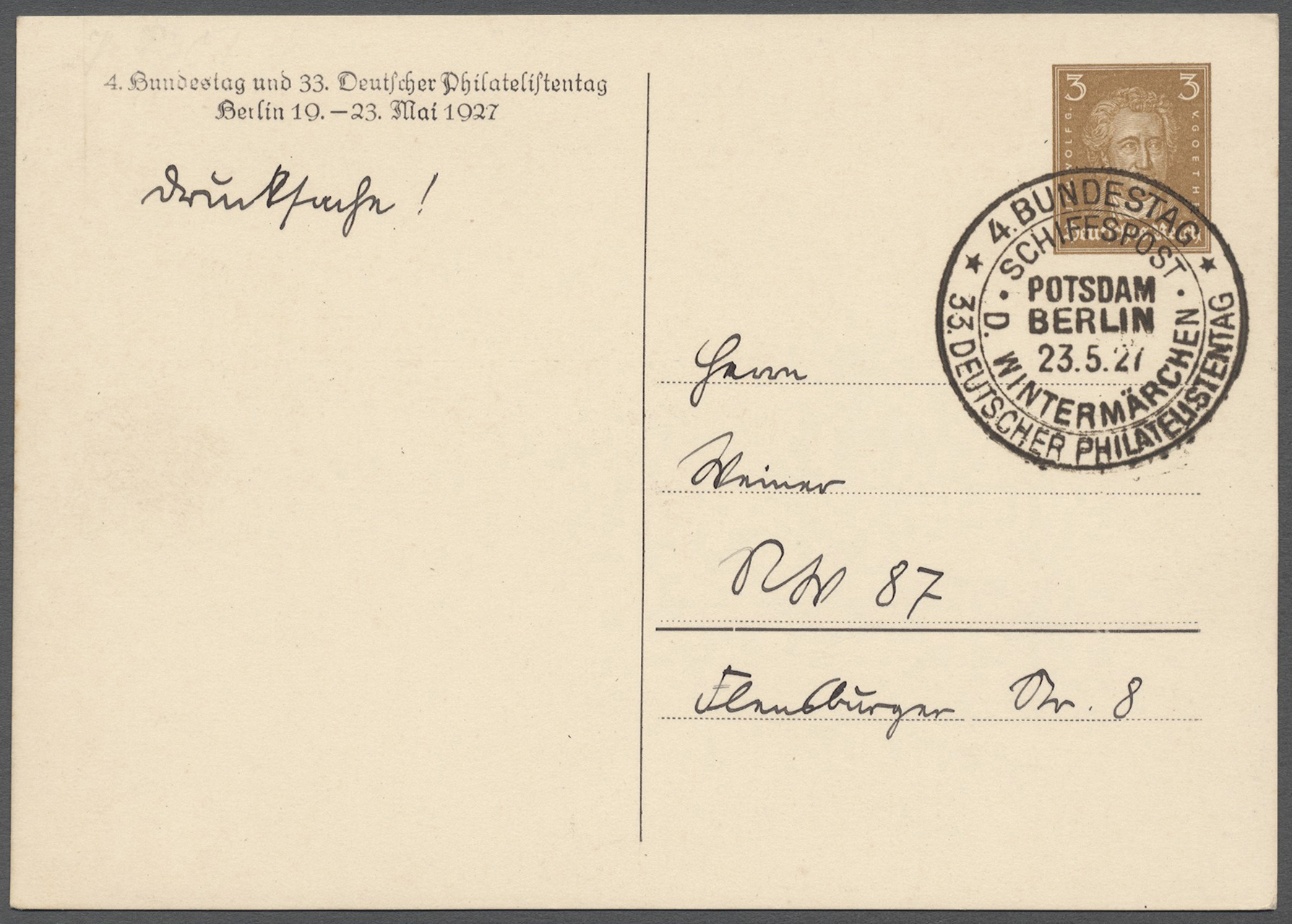 thematik philatelistentage / philatelic congresses Stamp Auctions