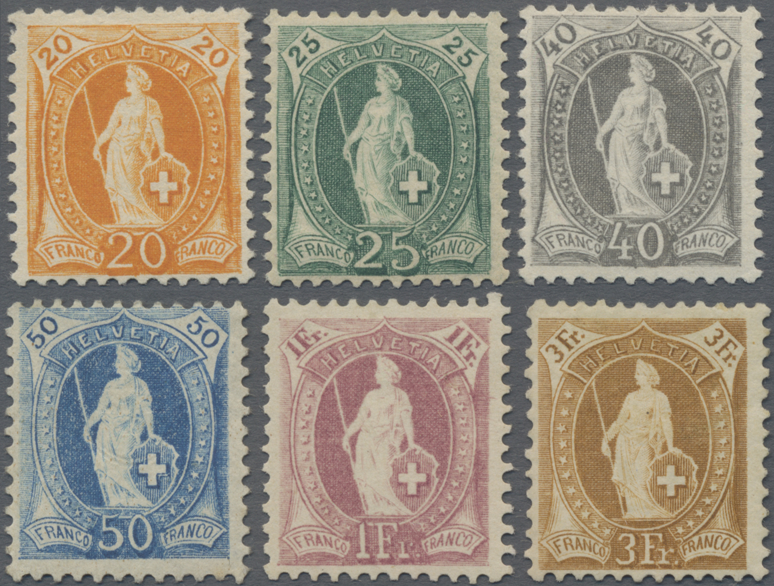 Lot 04140 - schweiz - Auktionshaus Christoph Gärtner GmbH & Co. KG 57th AUCTION - Day 2 Lot 04140 - schweiz - Auktionshaus Christoph Gärtner GmbH & Co. KG 57th AUCTION - Day 2