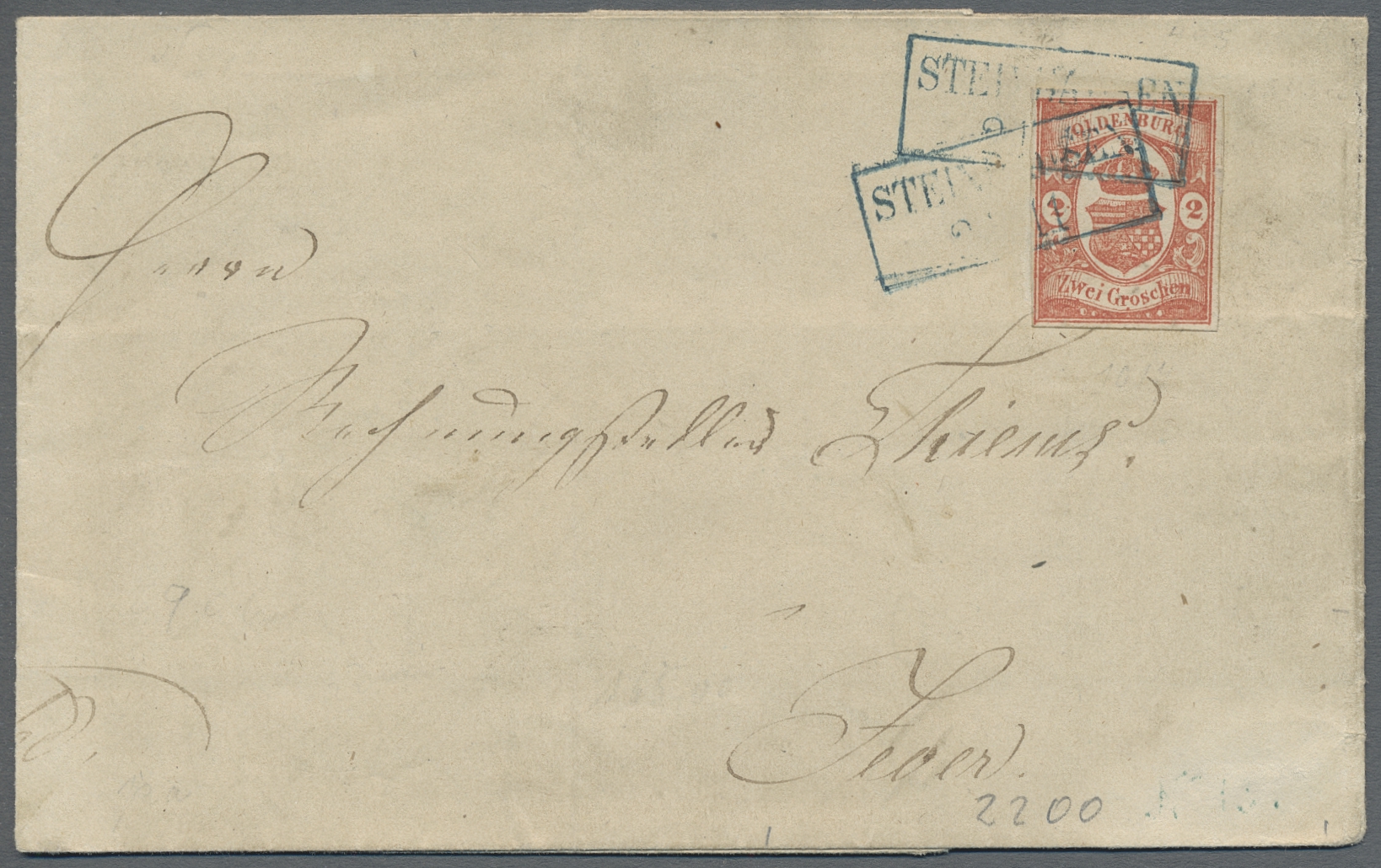Lot 461 - Oldenburg - Marken und Briefe - Auction #211 Lot 461 - Oldenburg - Marken und Briefe - Auction #211