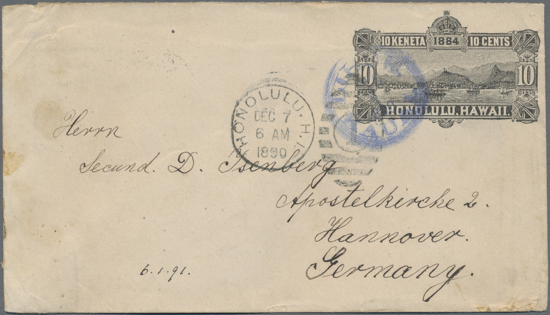 Lot 02981 - Hawaii - Ganzsachen - Auktionshaus Christoph Gärtner GmbH & Co. KG 57th AUCTION - Day 2 Lot 02981 - Hawaii - Ganzsachen - Auktionshaus Christoph Gärtner GmbH & Co. KG 57th AUCTION - Day 2