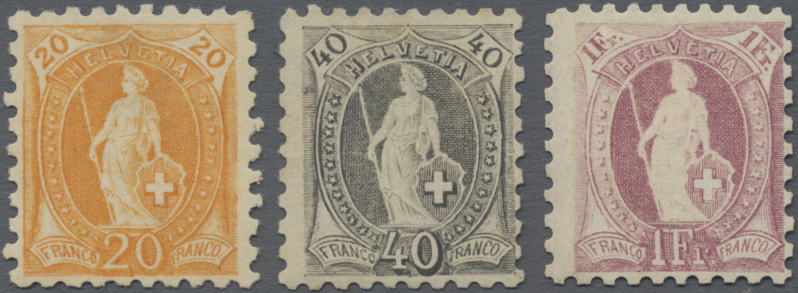 Lot 04141 - schweiz - Auktionshaus Christoph Gärtner GmbH & Co. KG 57th AUCTION - Day 2 Lot 04141 - schweiz - Auktionshaus Christoph Gärtner GmbH & Co. KG 57th AUCTION - Day 2