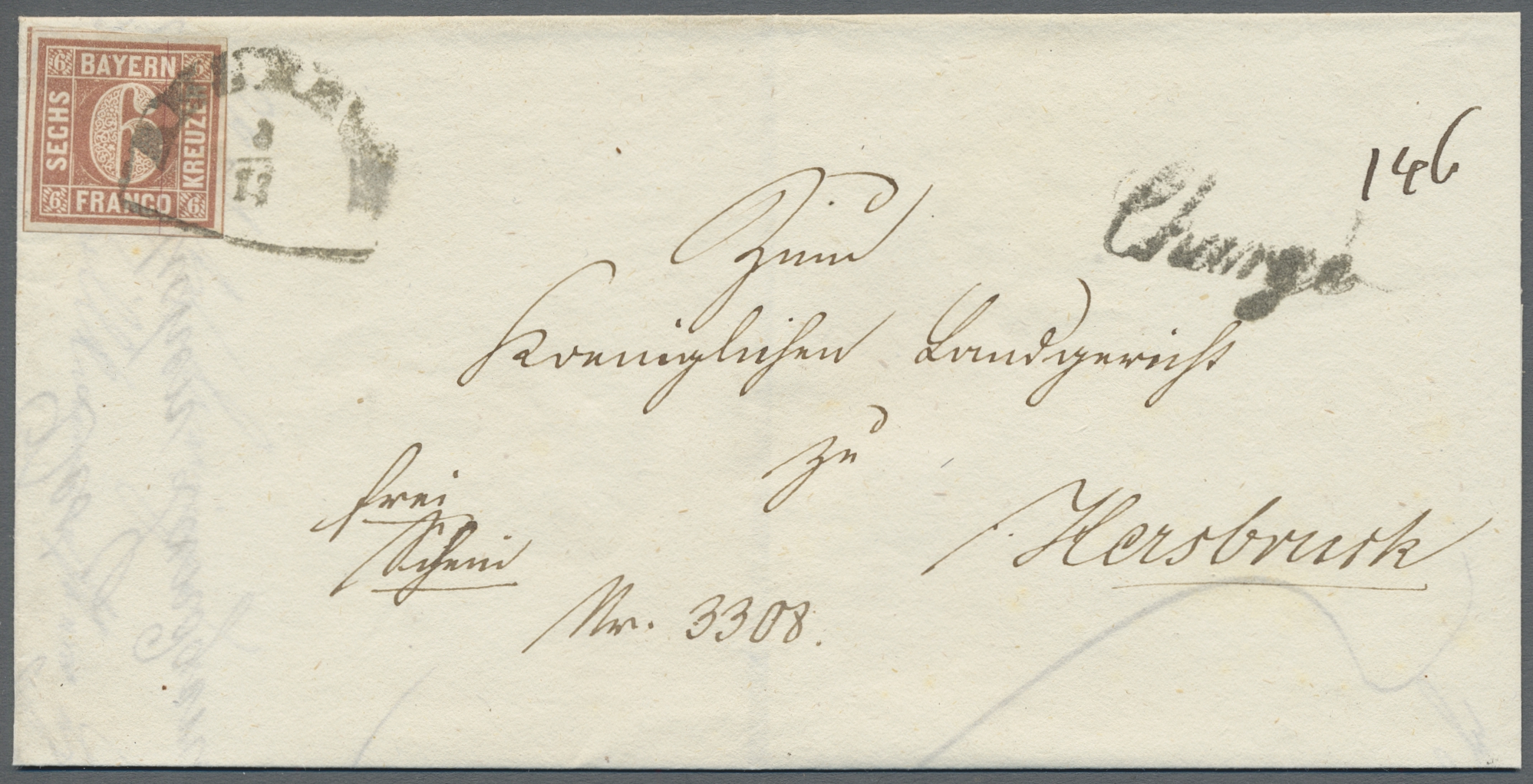 Lot 277 - Bayern - Marken und Briefe  -   Auction #211
