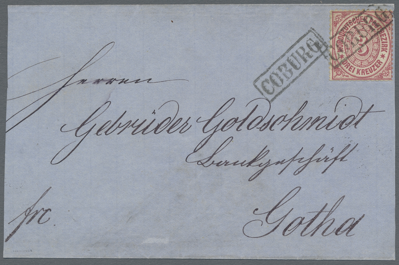 Lot 639 - Norddeutscher Bund - Marken und Briefe - Auction #211 Lot 639 - Norddeutscher Bund - Marken und Briefe - Auction #211
