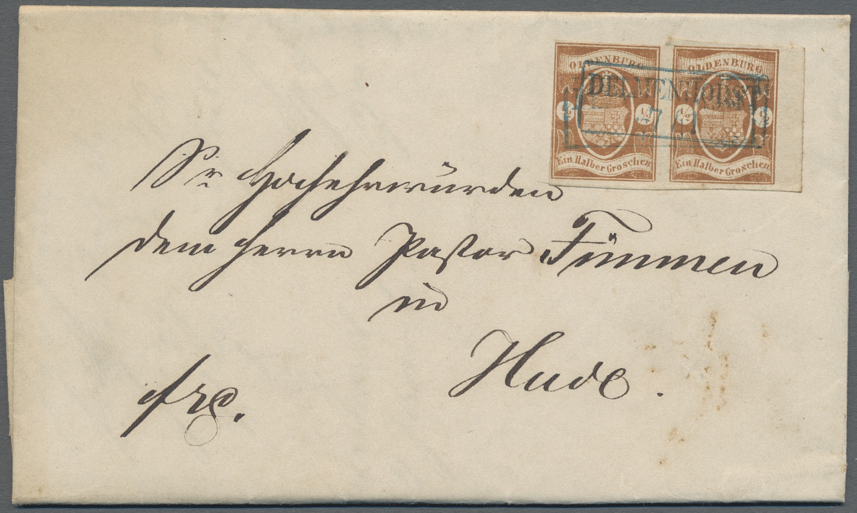 Lot 453 - Oldenburg - Marken und Briefe - Auction #211 Lot 453 - Oldenburg - Marken und Briefe - Auction #211