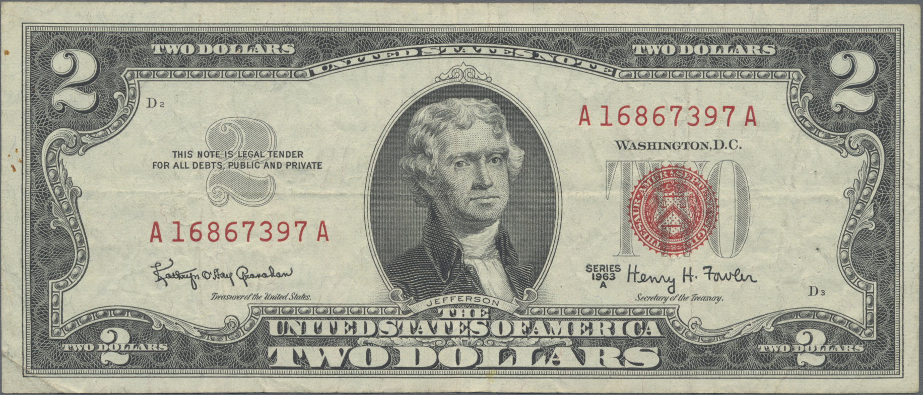 Lot 14446 - United States of America | Banknoten - Auktionshaus Christoph Gärtner GmbH & Co. KG 53rd AUCTION - Day 6 Coins & Banknotes Lot 14446 - United States of America | Banknoten - Auktionshaus Christoph Gärtner GmbH & Co. KG 53rd AUCTION - Day 6 Coins & Banknotes