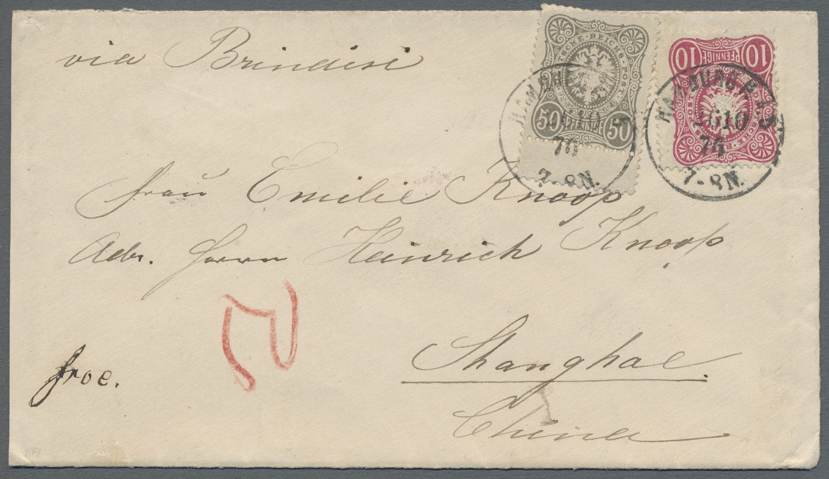 Lot 953 - Deutsches Reich - Pfennige  -  Auktionshaus Edgar Mohrmann & Co. Internat. Briefmarken-Auktionen GmhH Auction #211  