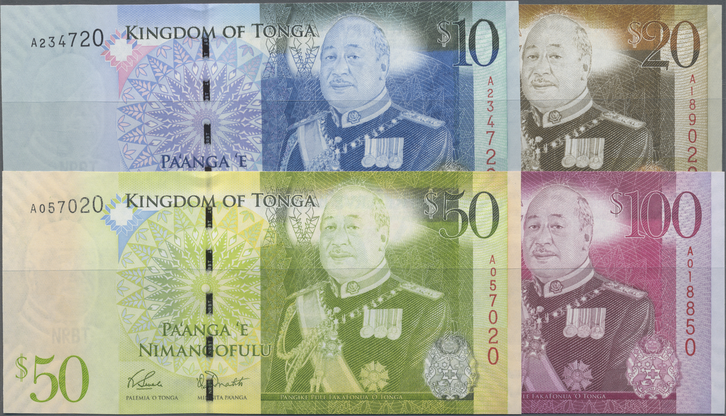 Lot 14327 - Tonga | Banknoten  -  Auktionshaus Christoph Gärtner GmbH & Co. KG 53rd AUCTION - Day 6 Coins/Banknotes