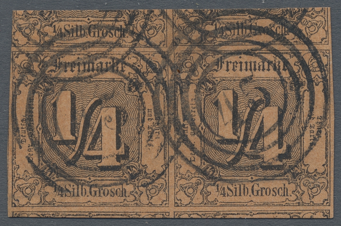 Lot 515 - Thurn & Taxis - Marken und Briefe - Auktionshaus Edgar Mohrmann & Co. Internat. Briefmarken-Auktionen GmhH Auction #211 Lot 515 - Thurn & Taxis - Marken und Briefe - Auktionshaus Edgar Mohrmann & Co. Internat. Briefmarken-Auktionen GmhH Auction #211