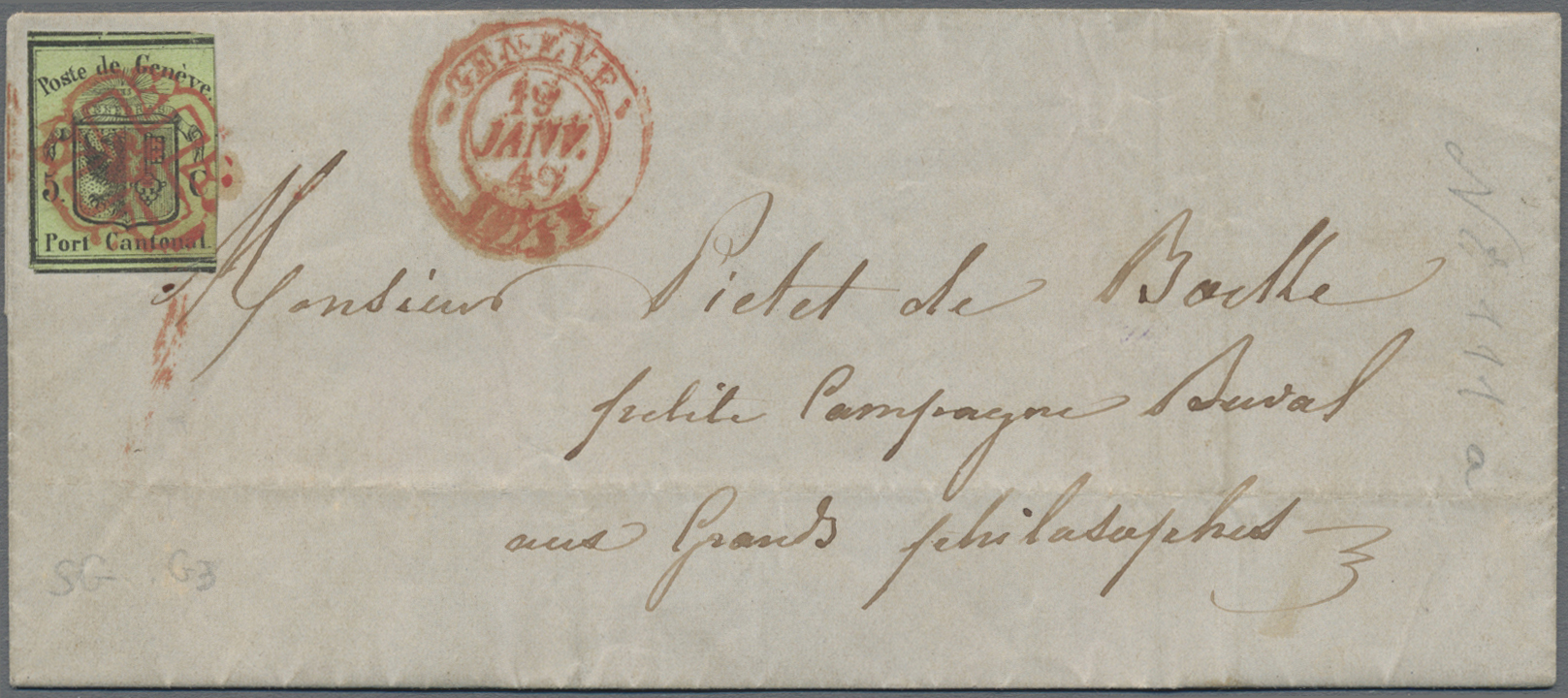 Lot 04116 - Schweiz - Genf - Auktionshaus Christoph Gärtner GmbH & Co. KG 57th AUCTION - Day 2 Lot 04116 - Schweiz - Genf - Auktionshaus Christoph Gärtner GmbH & Co. KG 57th AUCTION - Day 2