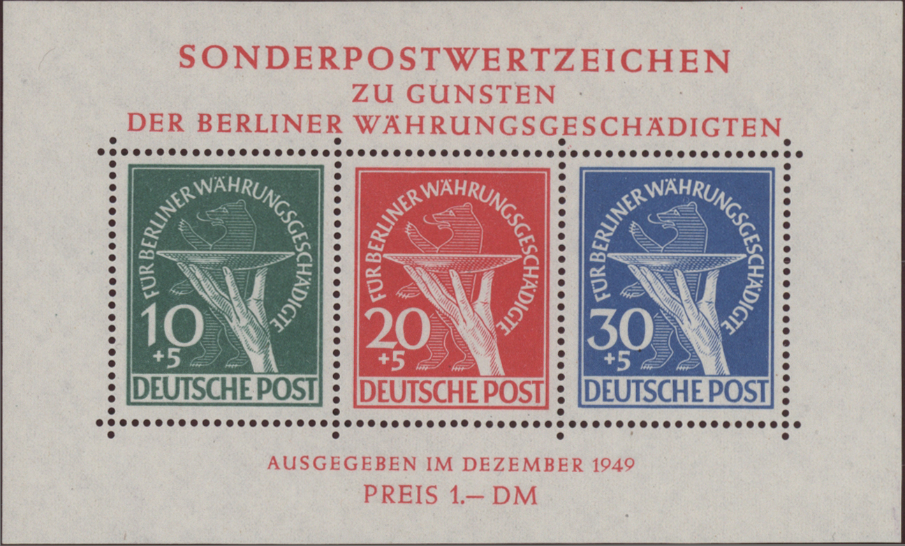 Lot 11769 - bundesrepublik und berlin  -  Auktionshaus Christoph Gärtner GmbH & Co. KG 55th AUCTION - Day 5
