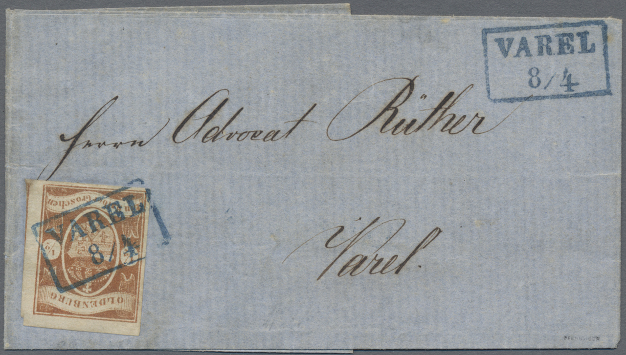 Lot 05109 - Oldenburg - Marken und Briefe  -  Auktionshaus Christoph Gärtner GmbH & Co. KG 55th AUCTION - Day 3