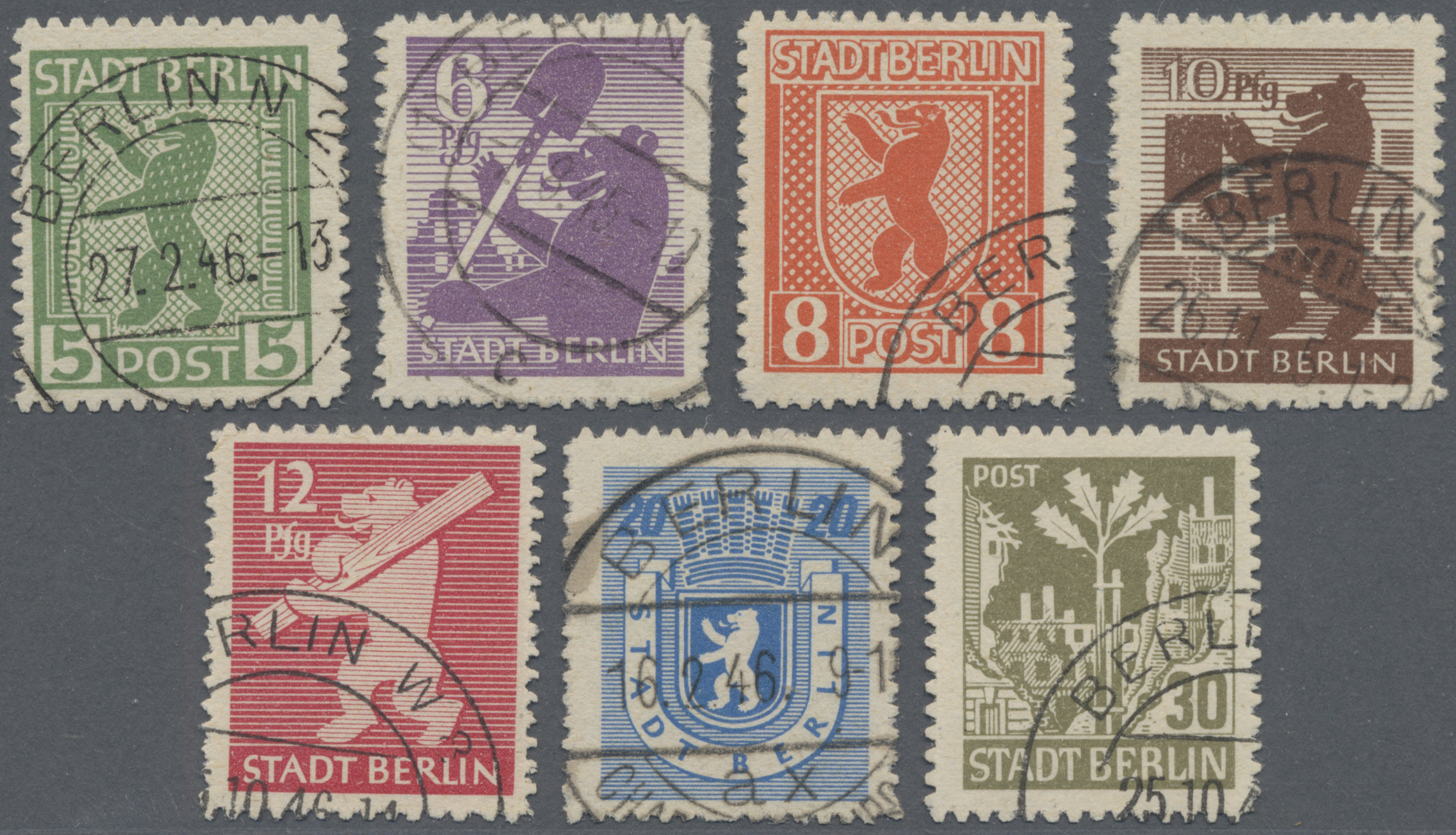 Lot 06301 - Sowjetische Zone - Berlin und Brandenburg - Auktionshaus Christoph Gärtner GmbH & Co. KG 57th AUCTION - Day 3 Lot 06301 - Sowjetische Zone - Berlin und Brandenburg - Auktionshaus Christoph Gärtner GmbH & Co. KG 57th AUCTION - Day 3