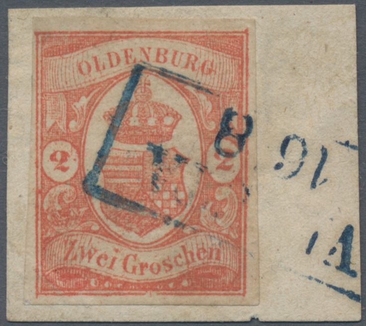 Lot 05114 - Oldenburg - Marken und Briefe  -  Auktionshaus Christoph Gärtner GmbH & Co. KG 55th AUCTION - Day 3