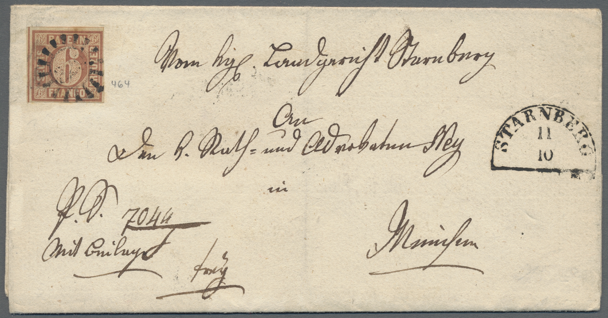 Lot 276 - Bayern - Marken und Briefe  -   Auction #211