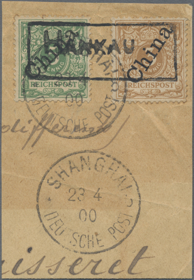 Lot 05122 - deutsche post in china  -  Auktionshaus Christoph Gärtner GmbH & Co. KG 56th AUCTION - Day 3