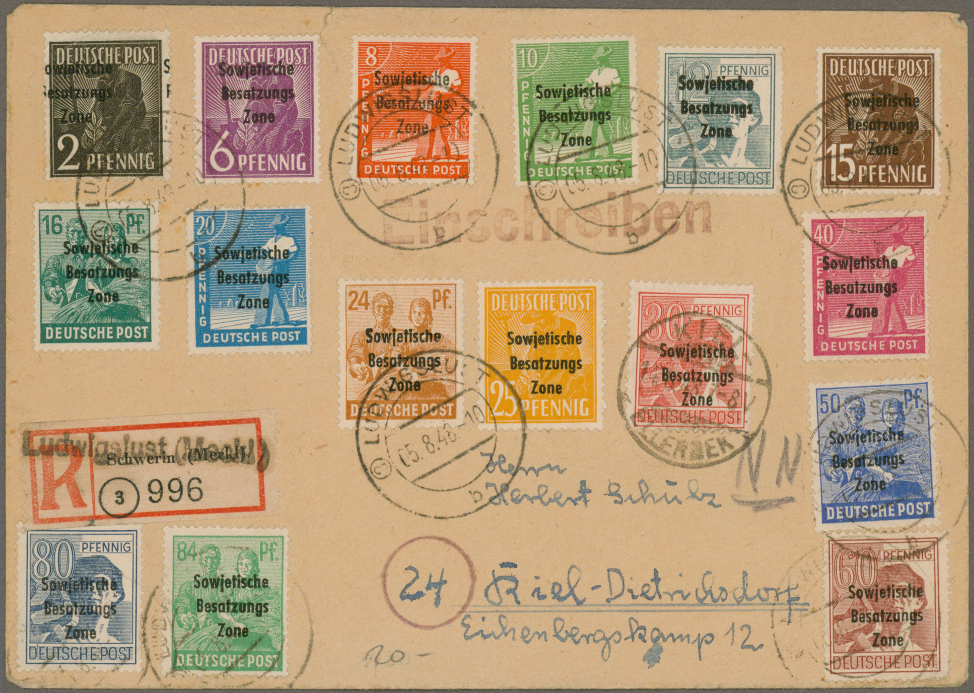Lot 14850 - Sowjetische Zone - Allgemeine Ausgaben - Auktionshaus Christoph Gärtner GmbH & Co. KG 58th AUCTION - Day 5 Lot 14850 - Sowjetische Zone - Allgemeine Ausgaben - Auktionshaus Christoph Gärtner GmbH & Co. KG 58th AUCTION - Day 5