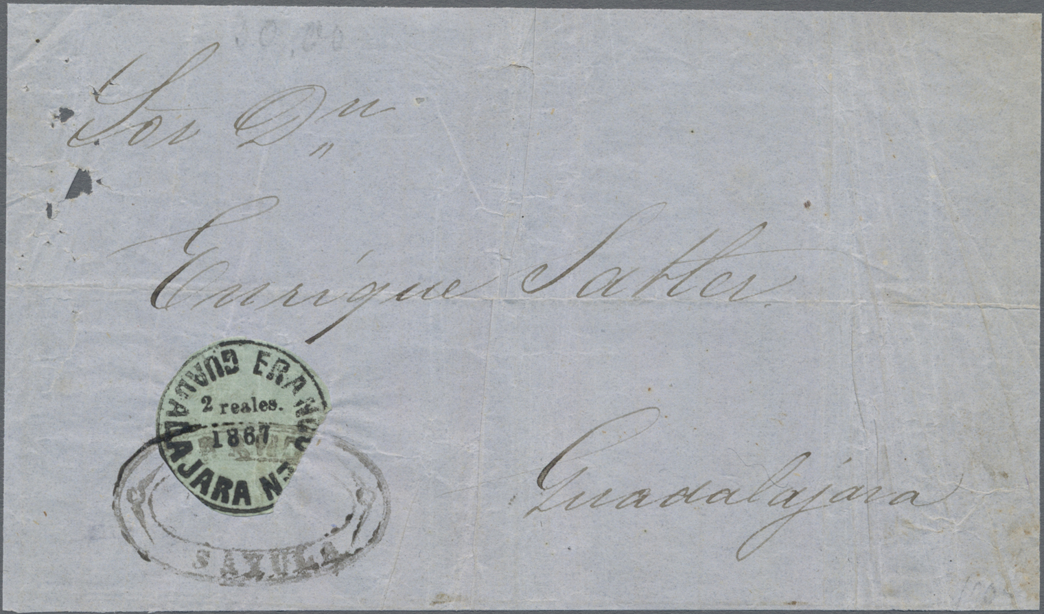 Lot 01568 - Mexiko - Lokalausgaben 1867-1877 - Auktionshaus Christoph Gärtner GmbH & Co. KG 53rd AUCTION - Day 2 Overseas, Europe Lot 01568 - Mexiko - Lokalausgaben 1867-1877 - Auktionshaus Christoph Gärtner GmbH & Co. KG 53rd AUCTION - Day 2 Overseas, Europe