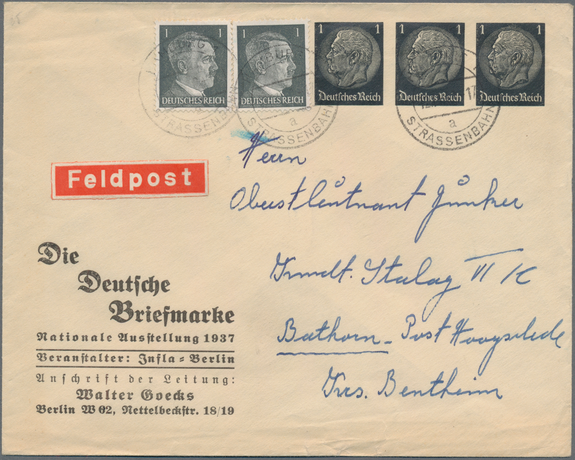 Lot 05347 - Deutsches Reich - Hamburger Straßenbahnpost - Auktionshaus Christoph Gärtner GmbH & Co. KG 58th AUCTION - Day 2 Lot 05347 - Deutsches Reich - Hamburger Straßenbahnpost - Auktionshaus Christoph Gärtner GmbH & Co. KG 58th AUCTION - Day 2