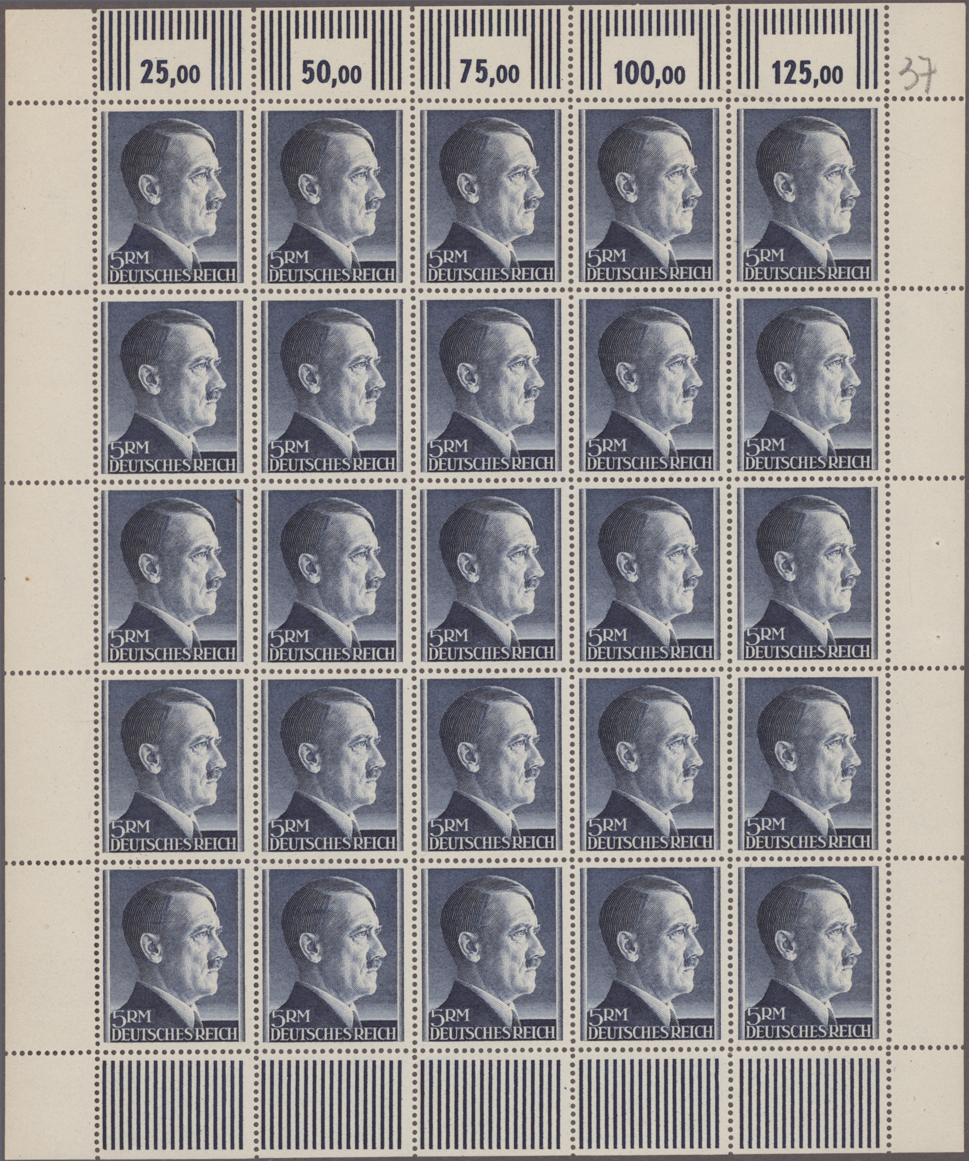 Lot 05552A - Deutsches Reich - 3. Reich - Auktionshaus Christoph Gärtner GmbH & Co. KG 59th AUCTION - day 4 Lot 05552A - Deutsches Reich - 3. Reich - Auktionshaus Christoph Gärtner GmbH & Co. KG 59th AUCTION - day 4