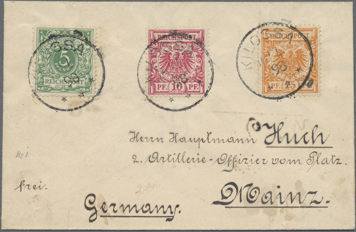 Lot 05719 - deutsch-ostafrika - vorläufer - Auktionshaus Christoph Gärtner GmbH & Co. KG 57th AUCTION - Day 3 Lot 05719 - deutsch-ostafrika - vorläufer - Auktionshaus Christoph Gärtner GmbH & Co. KG 57th AUCTION - Day 3