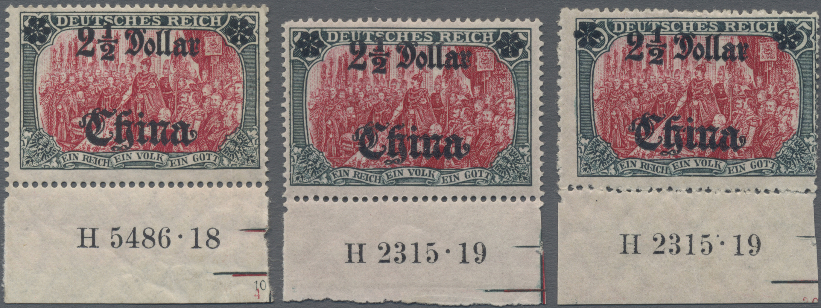Lot 05143 - deutsche post in china  -  Auktionshaus Christoph Gärtner GmbH & Co. KG 56th AUCTION - Day 3