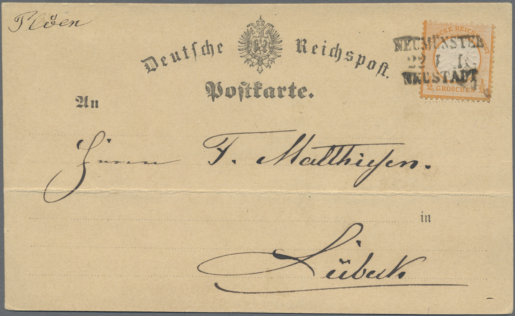 Lot 05503 - deutsches reich - bahnpost - Auktionshaus Christoph Gärtner GmbH & Co. KG 57th AUCTION - Day 3 Lot 05503 - deutsches reich - bahnpost - Auktionshaus Christoph Gärtner GmbH & Co. KG 57th AUCTION - Day 3
