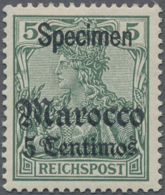 Lot 05153 - deutsche post in marokko  -  Auktionshaus Christoph Gärtner GmbH & Co. KG 56th AUCTION - Day 3