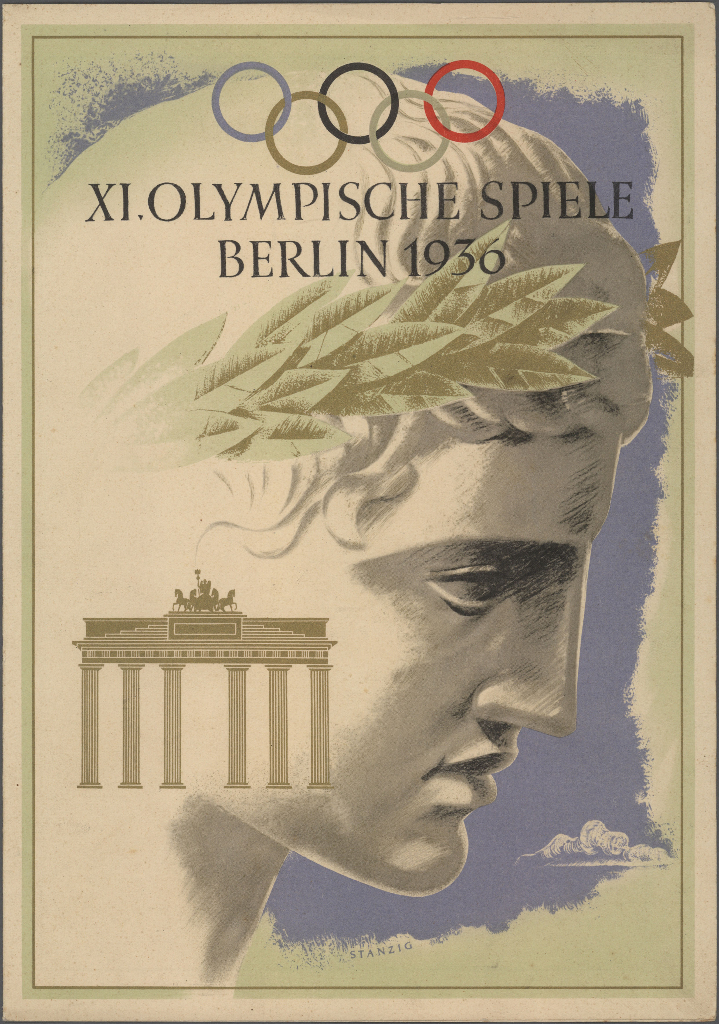Stamp Auction thematik olympische spiele / olympic games Special
