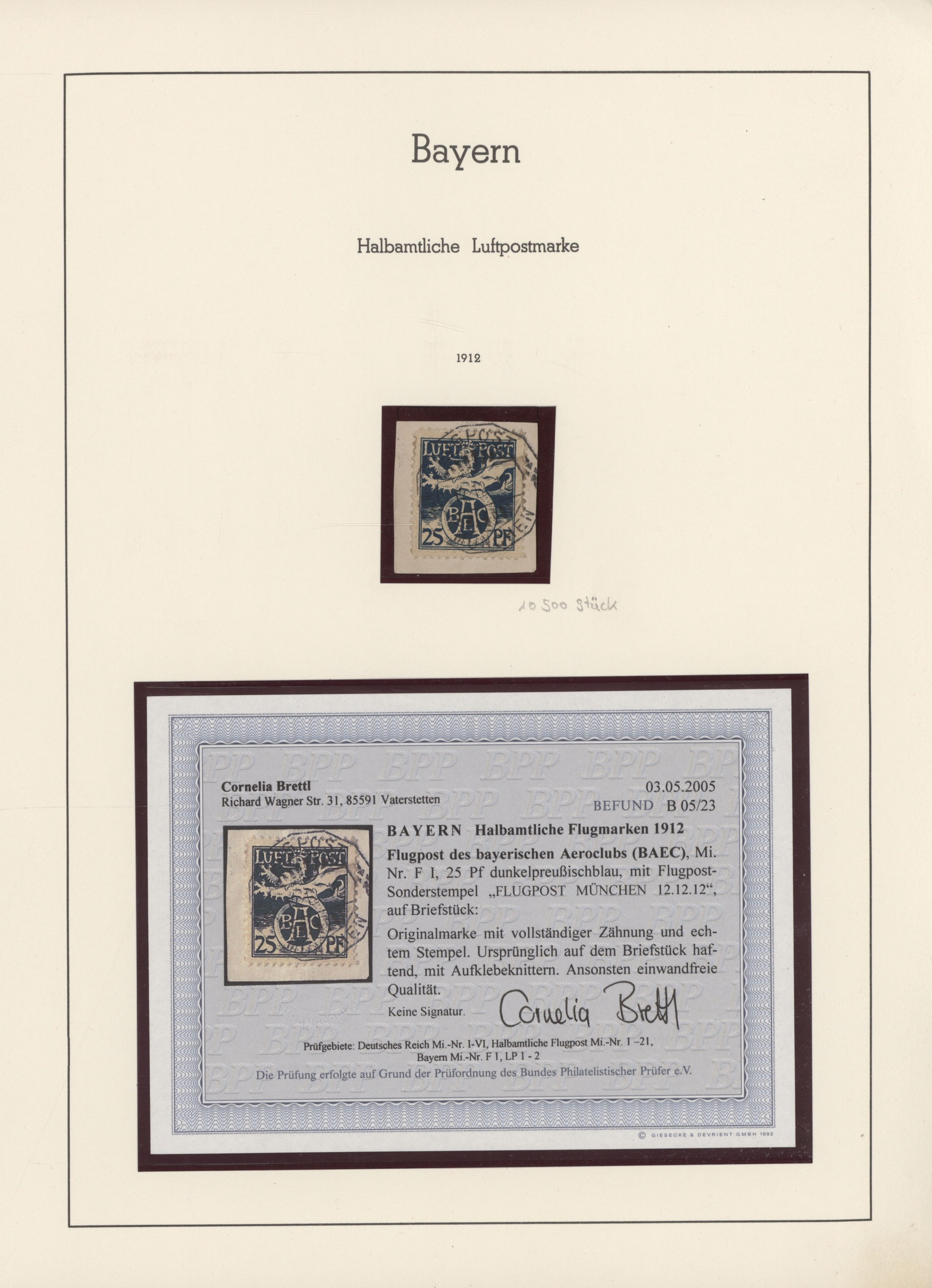 Lot 16749 - Bayern - Marken und Briefe  -  Auktionshaus Christoph Gärtner GmbH & Co. KG 52nd Auction - Day 6