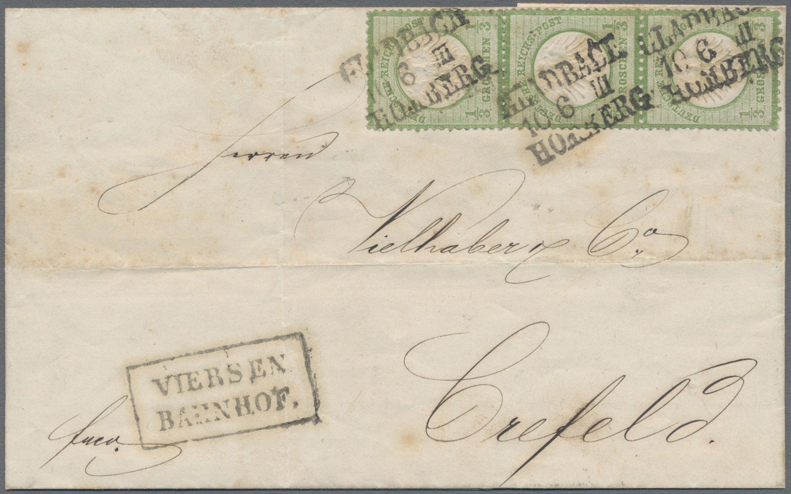Lot 05465 - deutsches reich - bahnpost - Auktionshaus Christoph Gärtner GmbH & Co. KG 57th AUCTION - Day 3 Lot 05465 - deutsches reich - bahnpost - Auktionshaus Christoph Gärtner GmbH & Co. KG 57th AUCTION - Day 3