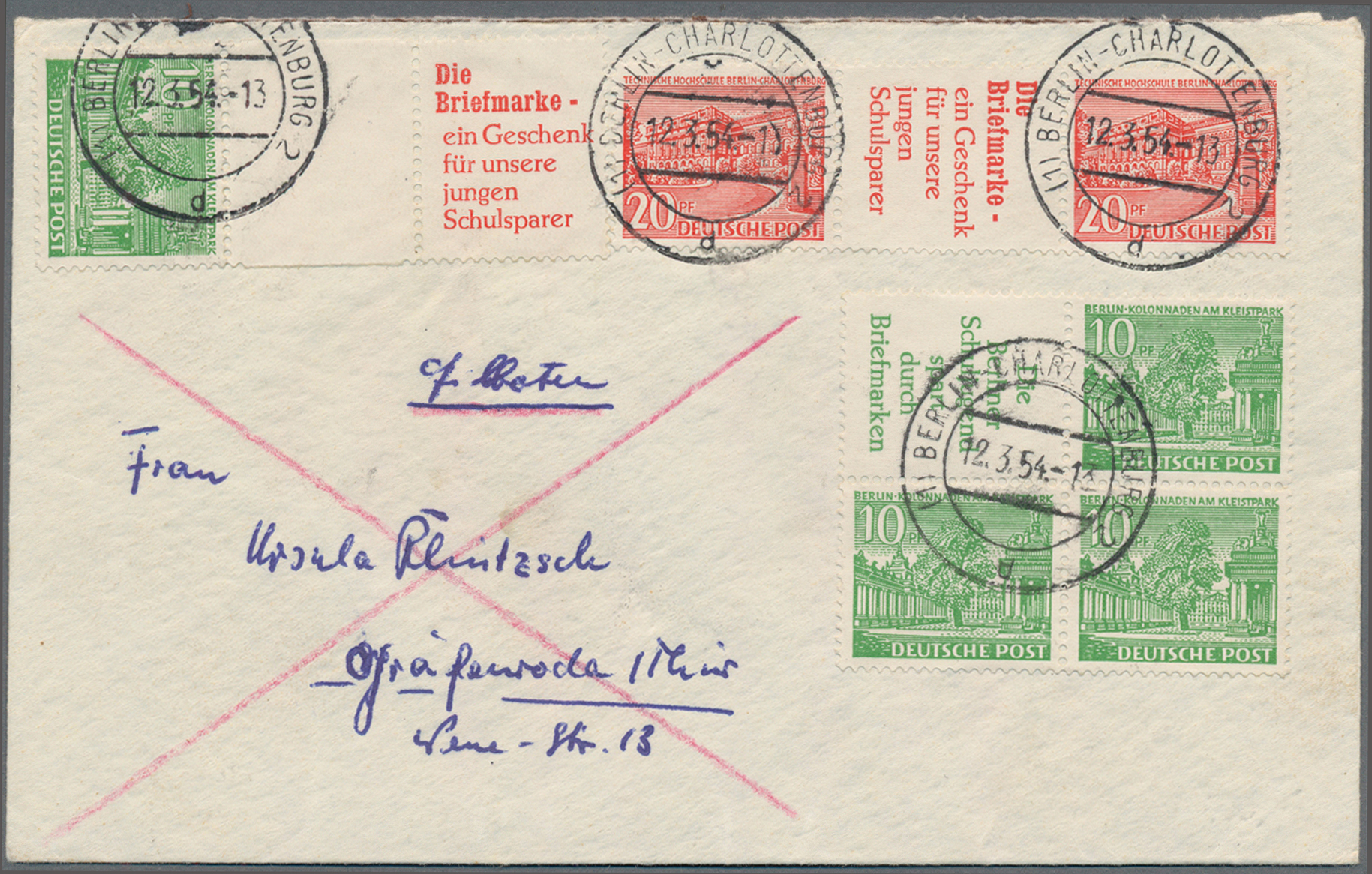 Lot 06445 - berlin - zusammendrucke - Auktionshaus Christoph Gärtner GmbH & Co. KG 58th AUCTION - Day 2 Lot 06445 - berlin - zusammendrucke - Auktionshaus Christoph Gärtner GmbH & Co. KG 58th AUCTION - Day 2