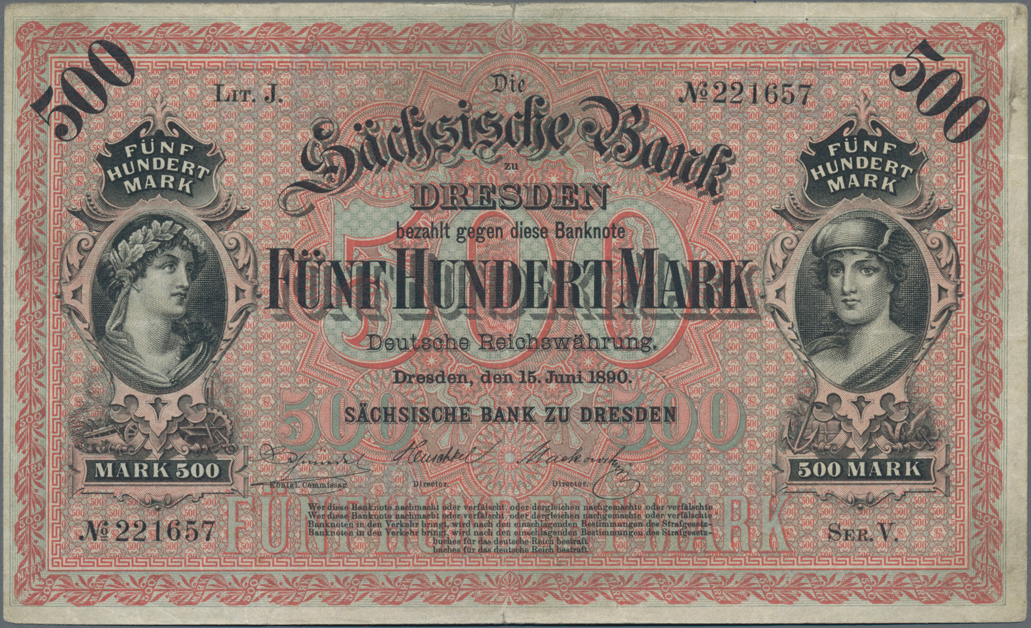 Lot 00690 - Deutschland - Länderscheine | Banknoten - Auktionshaus Christoph Gärtner GmbH & Co. KG 55th AUCTION - Day 1 Lot 00690 - Deutschland - Länderscheine | Banknoten - Auktionshaus Christoph Gärtner GmbH & Co. KG 55th AUCTION - Day 1