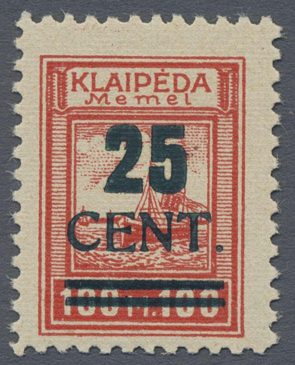 Lot 1497 - Memel  -   Auction #211