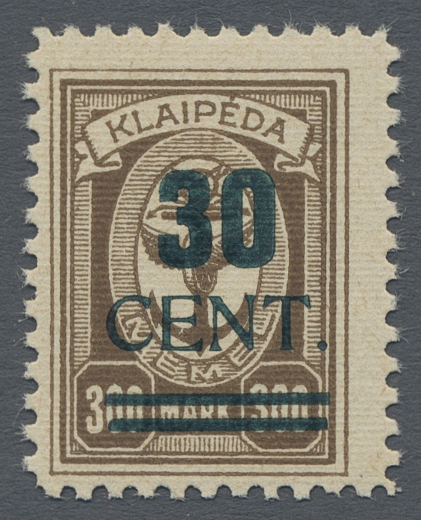 Lot 1497 - Memel  -   Auction #211
