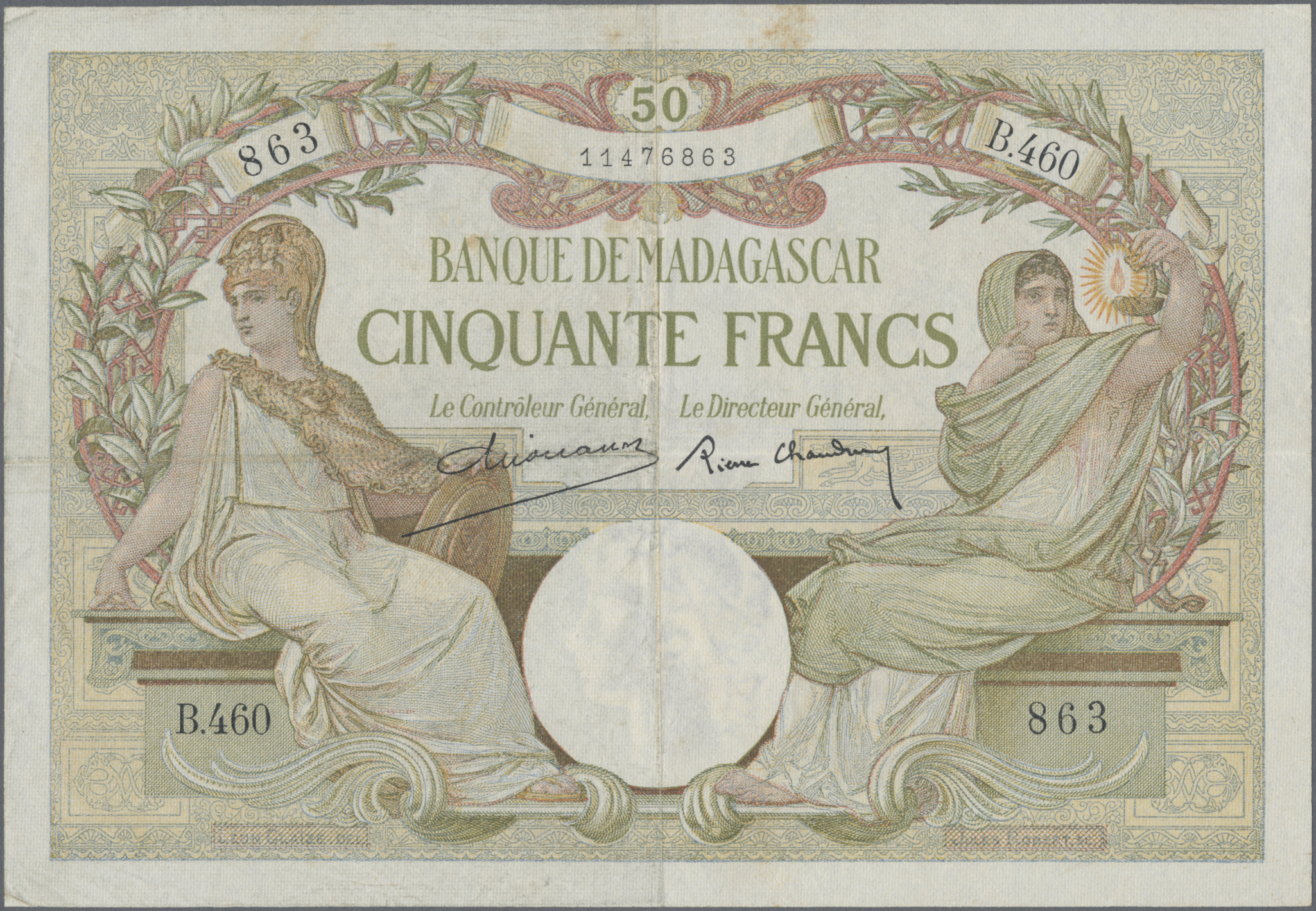 Lot 01488 - Madagascar | Banknoten - Auktionshaus Christoph Gärtner GmbH & Co. KG 58th AUCTION - Day 1 Lot 01488 - Madagascar | Banknoten - Auktionshaus Christoph Gärtner GmbH & Co. KG 58th AUCTION - Day 1