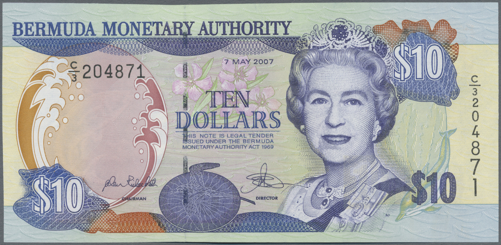 Lot 01175 - Bermuda | Banknoten - Auktionshaus Christoph Gärtner GmbH & Co. KG Sale #45 Banknotes Worldwide Lot 01175 - Bermuda | Banknoten - Auktionshaus Christoph Gärtner GmbH & Co. KG Sale #45 Banknotes Worldwide