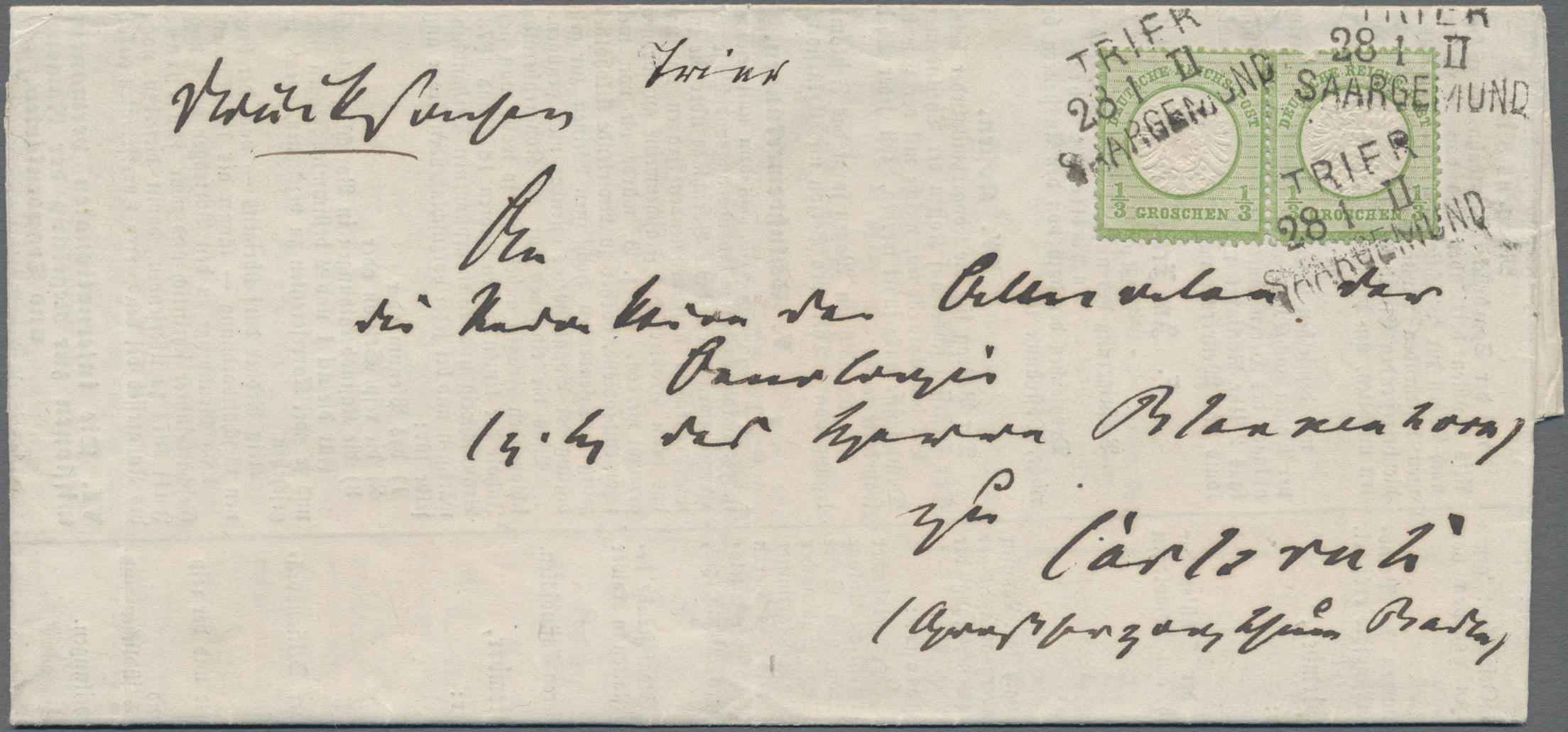Lot 05527 - deutsches reich - bahnpost - Auktionshaus Christoph Gärtner GmbH & Co. KG 57th AUCTION - Day 3 Lot 05527 - deutsches reich - bahnpost - Auktionshaus Christoph Gärtner GmbH & Co. KG 57th AUCTION - Day 3