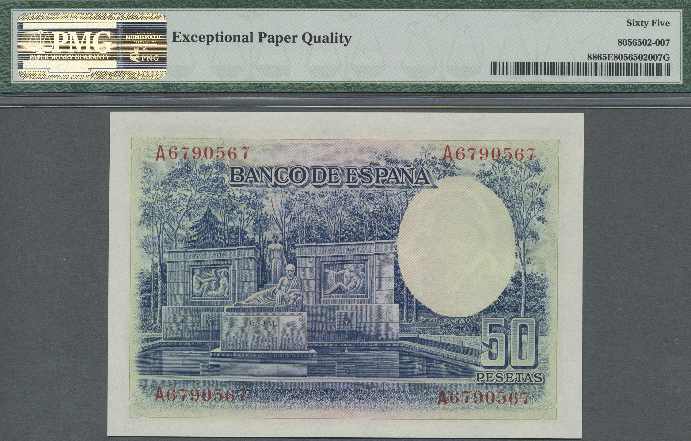 Lot 02590 - Spain / Spanien | Banknoten  -  Auktionshaus Christoph Gärtner GmbH & Co. KG Sale #45 Banknotes Worldwide