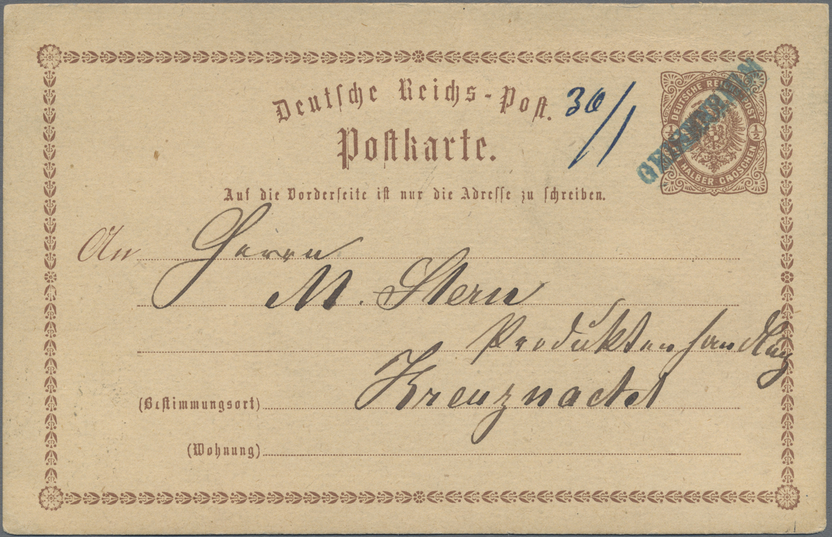 Lot 05462 - deutsches reich - bahnpost - Auktionshaus Christoph Gärtner GmbH & Co. KG 57th AUCTION - Day 3 Lot 05462 - deutsches reich - bahnpost - Auktionshaus Christoph Gärtner GmbH & Co. KG 57th AUCTION - Day 3