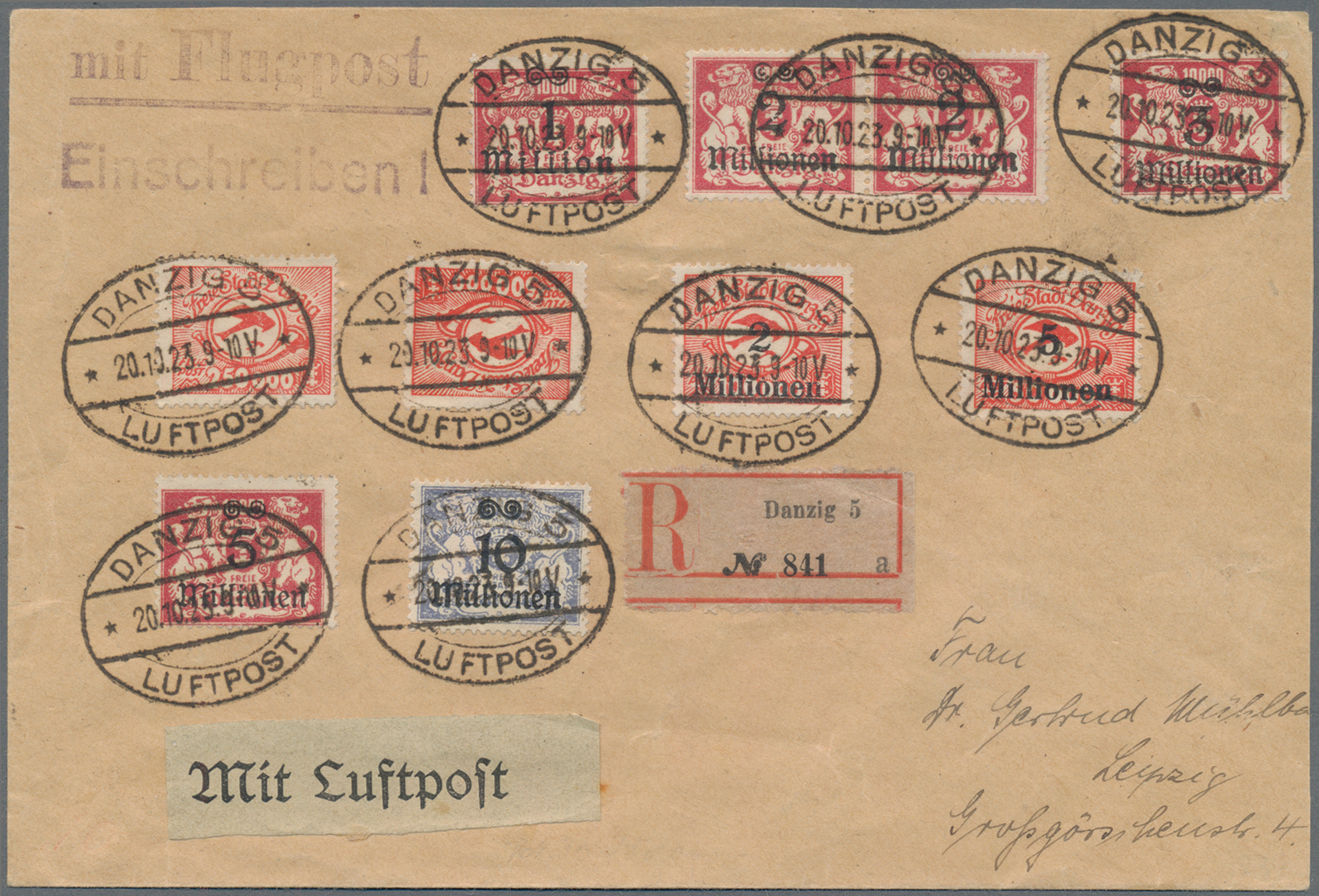 Lot 05871 - danzig  -  Auktionshaus Christoph Gärtner GmbH & Co. KG 58th AUCTION - Day 2
